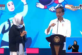 Presiden Jokowi Buka Vokasifest dan Festival Kampus Merdeka ke-3